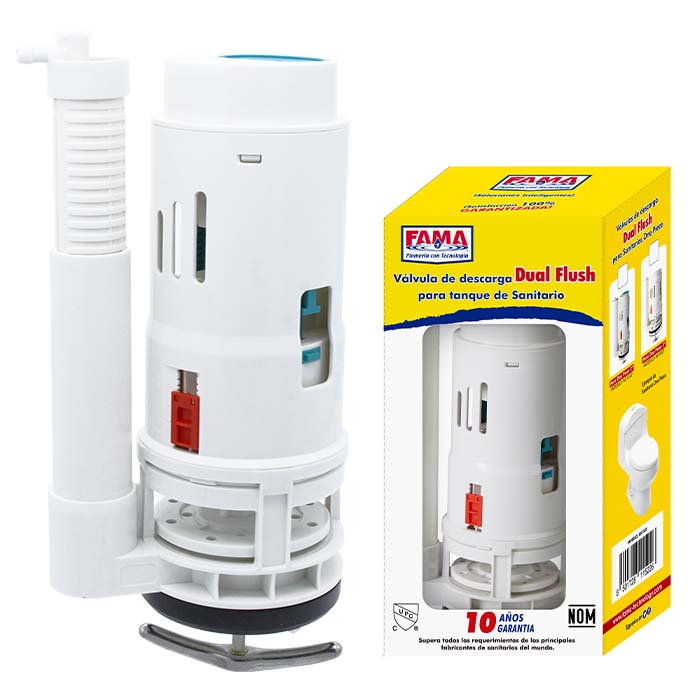 Valvula de Descarga Para Sanitario Dual-Flush 2" Para One-Piece  (1522)