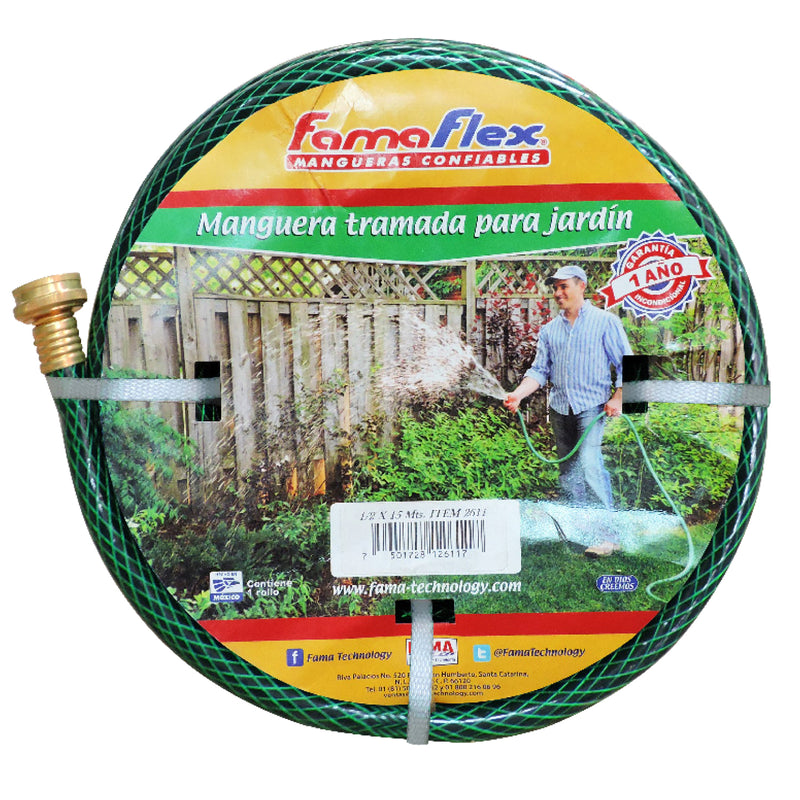 Manguera de Jardín Tramada 1/2"