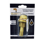 Cartucho Compresion 22mm.  27 Hilos (RU22)