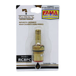 Repuesto Ceramico Agua Caliente Doble Rosca