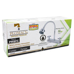 Mezcladora Para Fregadero 8" Hibrida Cuello Flexible Maneral Tipo Cruz Plomacy  (PM8FC)
