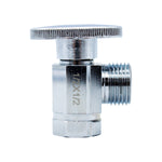 Valvula de Control Premium 1/4" de Vuelta 1/2" x 1/2"