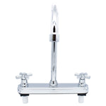 Mezcladora Para Fregadero 8" Cuerpo de Acetal  Plomeco  (M802)