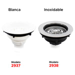 Ces-Bot Para Fregadero Canasta Cubierta Inoxidable 4"   (2938)