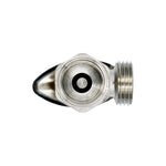 Valvula de Control Angular Compresión 1/2" x 1/2" 100% Latón
