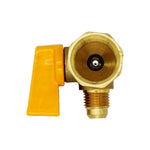 Valvula de Gas de 90° 5/16" x 1/2"