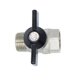 Valvula Esfera Para Sanitario 1/2" X 1/2" Plomacy  (VSE13)