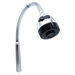 Mezcladora Para Fregadero 8" Hibrida Cuello Flexible Maneral Tipo Cruz Plomacy  (PM8FC)