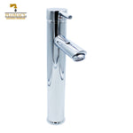 Mezcladora Monomando Lavabo 30 cm Acero Inoxidable
