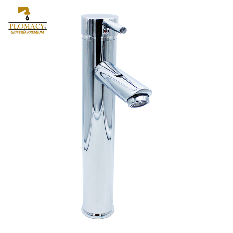 Mezcladora Monomando Lavabo 30 cm Acero Inoxidable