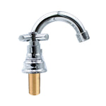 Mezcladora Para Lavabo 4" Maneral Tipo Cruz