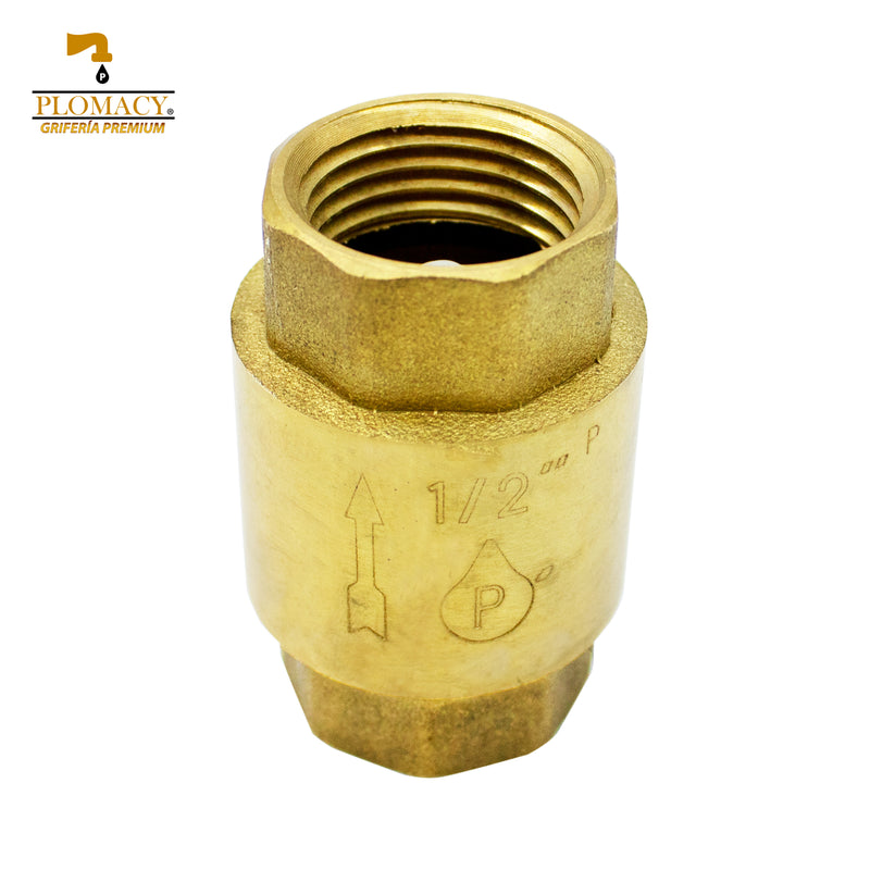 Valvula Check Resorte de 1/2" (CHR13) Plomacy