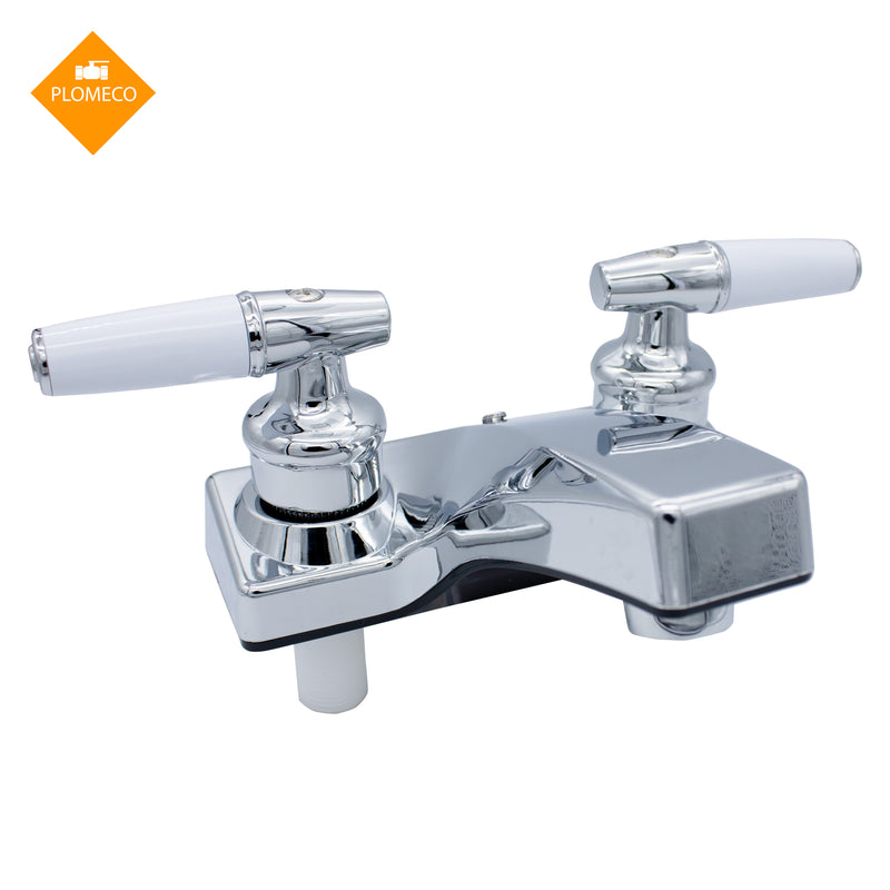 Mezcladora Para Lavabo 4" Cuerpo de Acetal  Plomeco  (M401)