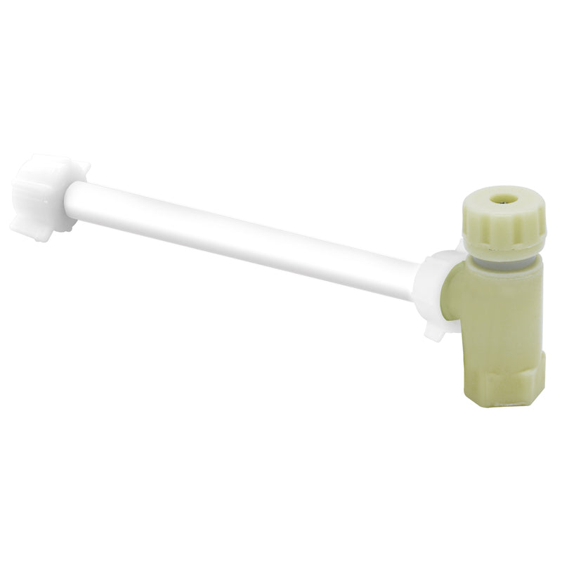 Juego Válvula y Conector | 1/2" AM x 1/2" AM Polimax | Flexible