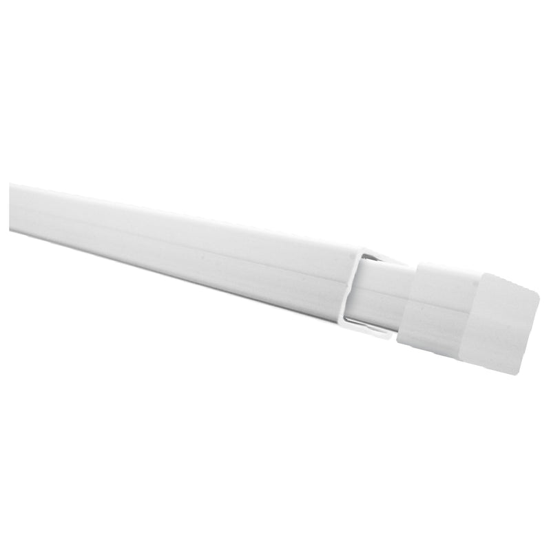 Barra Toallera Automatica Cuadrada Blanca 65 cm (2269)