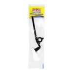 Palanca Para Sanitario Blanca Brazo Negro de Lujo