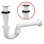 Cespol-P para Lavabo con Contra