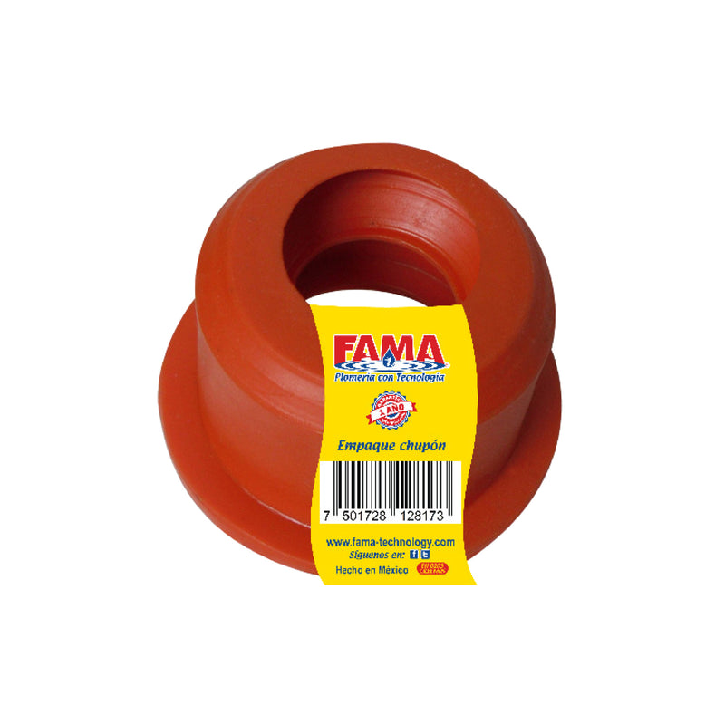 Empaque Chupón Naranja para Tubo 2"