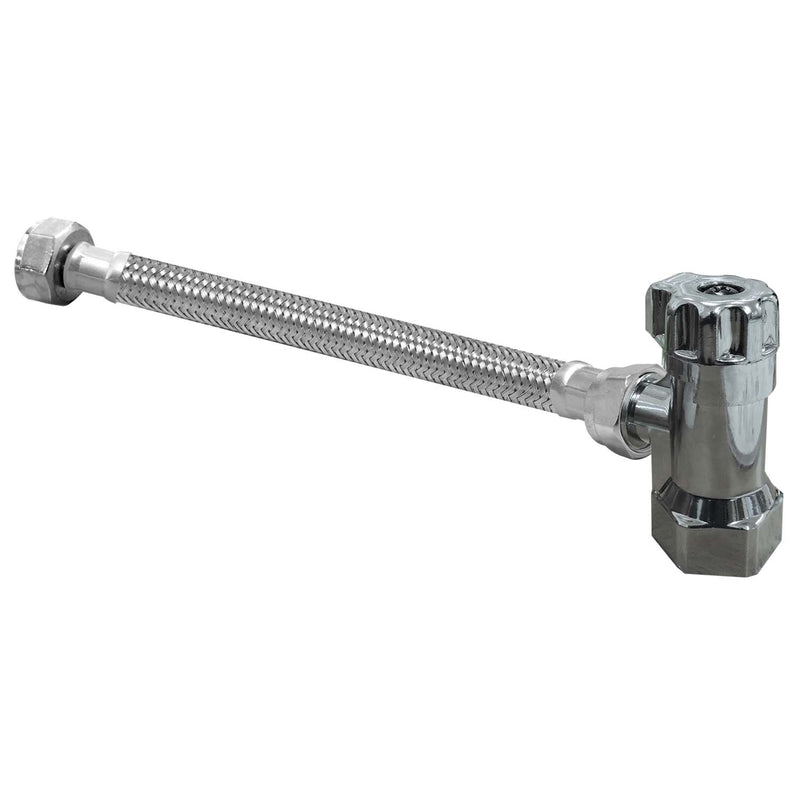 Juego Válvula y Conector | 1/2" FIP x 1/2" FIP Premium | Acero Inoxidable