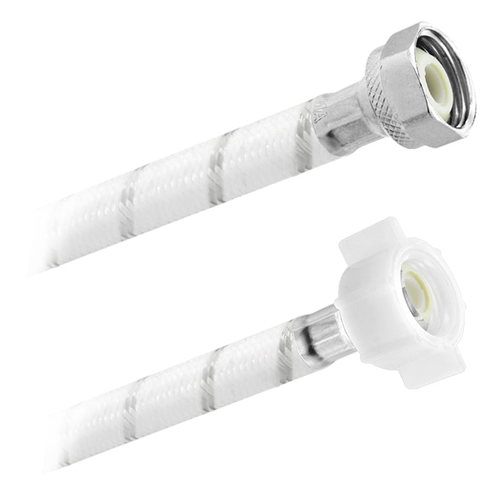 Conector Flexible | Lavabo y Fregadero | 1/2" FIP X 1/2" AM Poliacetal | Vinil