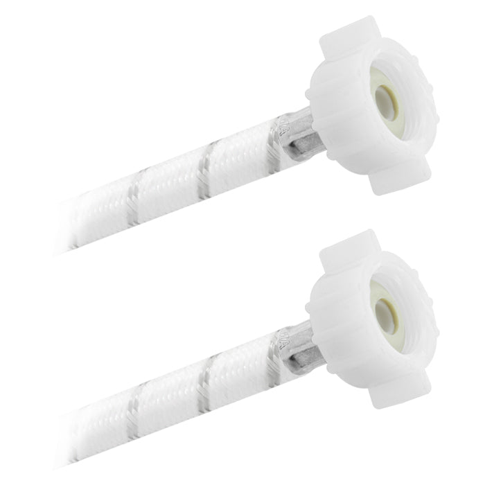 Conector Flexible | Sanitario | 7/8" AM X 7/8" AM Poliacetal | Vinil