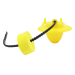 Sapo 2" Amarillo Ahorrador Con Flotador Ajustable
