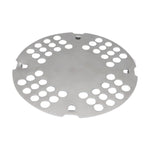 Rejilla para Coladeras Inoxidables Redonda 4"