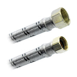 Conector Flexible | Boiler Hembra | 1/2" FIP X 3/4" FIP | Aluminio