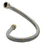 Conector Flexible | Boiler Hembra | 1/2" FIP X 3/4" FIP | Acero Inoxidable