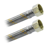 Conector Flexible | Boiler Hembra | 3/4" FIP X 3/4" FIP | Acero Inoxidable