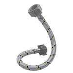 Conector Flexible | Sanitario | 1/2" AM X 7/8" AM | Acero Inoxidable