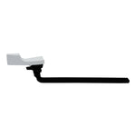 Palanca Para Sanitario Blanca Brazo Negro Hydrogard