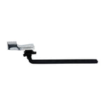 Palanca Para Sanitario Cromada Brazo Negro Hydrogard