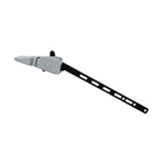 Palanca Para Sanitario Cromada Brazo Negro Hydrogard