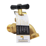 Llave Jardín Premium 1/2" 100% Latón