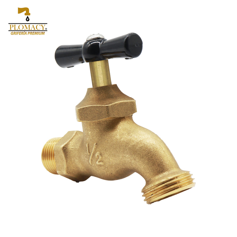 Llave Jardín Premium 1/2" 100% Latón