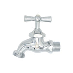 Llave Jardín Premium 1/2" 100% Latón Cromada