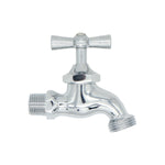 Llave Jardín Premium 1/2" 100% Latón Cromada