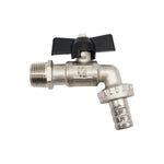 Llave Jardín 1/2" Esfera con Mariposa 100% Latón